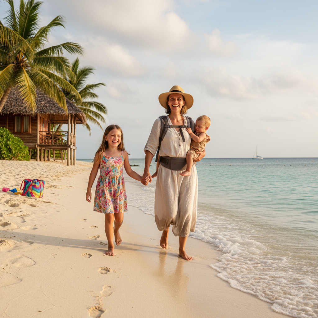 Partir en vacances seule avec ses enfants : guide pratique pour les mamans solos